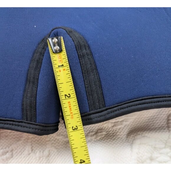 vtg. Henderson Aquatics women’s medium Shorty Long sleeve Wetsuit zipper up - Picture 14 of 16